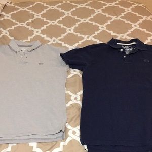 American Rag Blue and Grey Polos